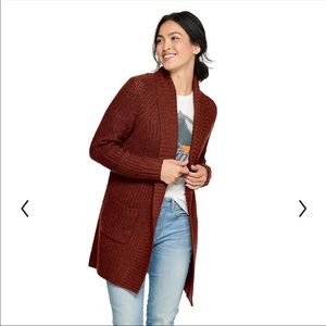 New Women’s Sonoma cozy cardigan soft plush nwt